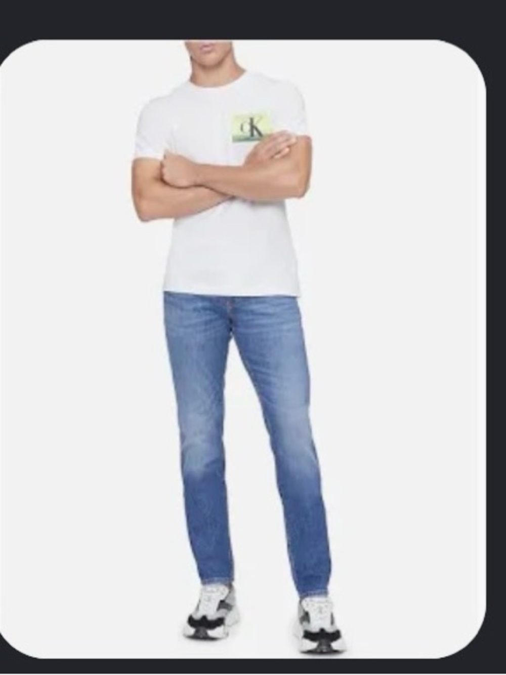 Calvin Klein Jeans Slim Straight Light Blue Denim